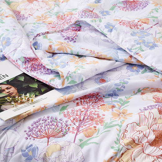 富安娜 清凉七孔抗菌夏被/沁·和熙 商品图3