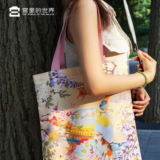 【宫里的帆布袋】宫笔生花系列 帆布袋 多色可选 商品图1