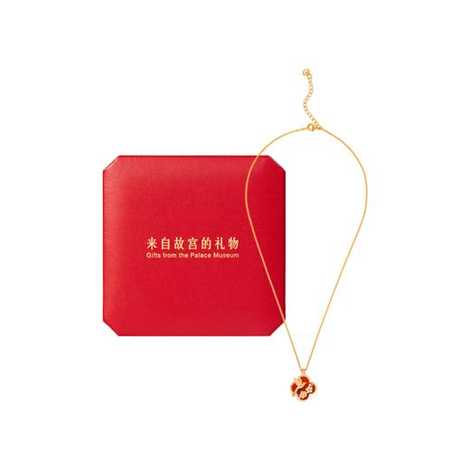【故宫饰品】喜上梅梢红玛瑙手链项链礼盒文创新婚结婚七夕生日礼物 商品图5