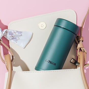 虎牌迷你口袋杯轻量便携保温保冷杯MMP-B20C-GE雨林绿200ml 商品图1