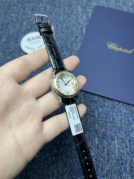 专柜同步新款 NR萧邦快乐钻系列30mm 机械女表 商品图2