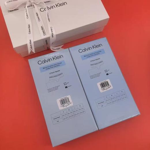 到手价158元 Calvin Klein/CK 女士中腰内裤三条装 码全S-XL颜色随机 商品图8
