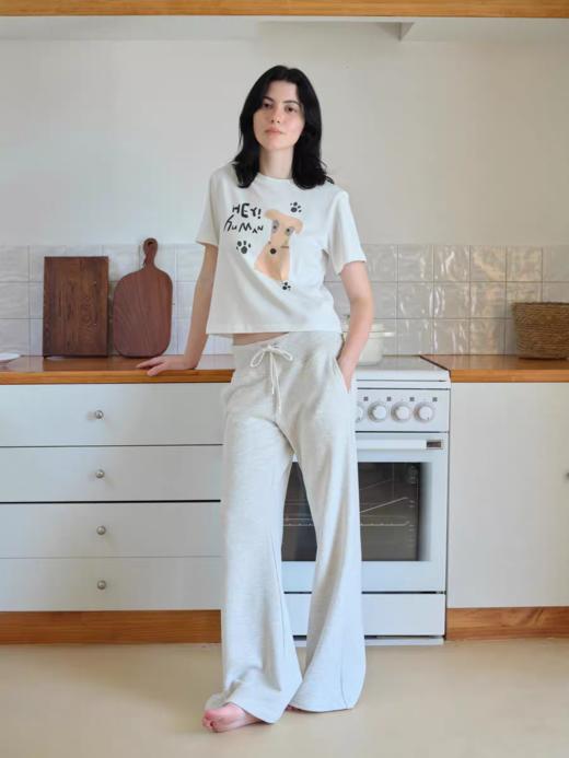 Evistub女装/E-5QDX272/棉质小狗T恤 商品图3