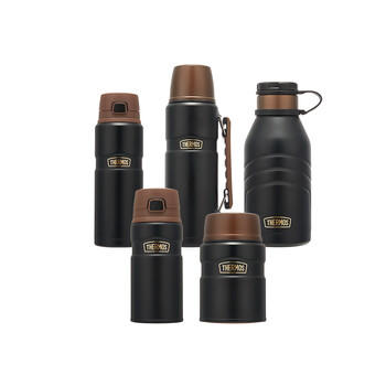 膳魔师（THERMOS）保温杯780ml男女大容量旅行水杯伴手礼生日礼物TSK2-700S 曜石黑 商品图2