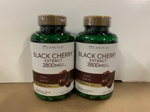 到手价238元 Carlyle痛风宝黑樱桃萃取胶 240粒 美国代购，无中文标签，介意慎拍 商品图2