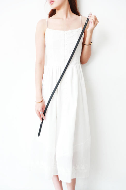 黑色+土黄+大象灰，头层牛皮扣环腰带。金属五金法式皮带C073068 商品图11