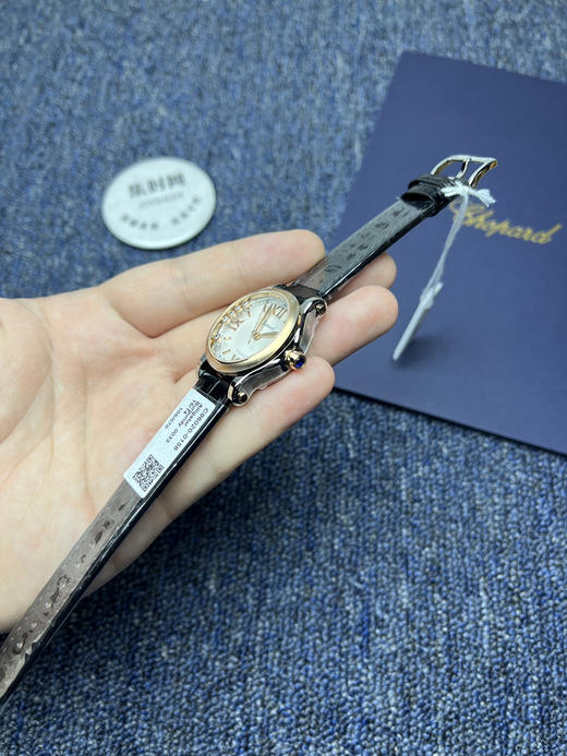 专柜同步新款 NR萧邦快乐钻系列30mm 机械女表 商品图4