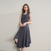 西遇复古不规则格纹无袖背心裙女秋季设计感显瘦连衣裙V2551152 商品缩略图2