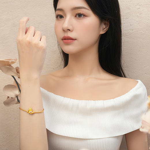 【新品首发】人间理想黄金足金独角兽转运珠情人节礼物MEMORA诗普琳HP874201 商品图1