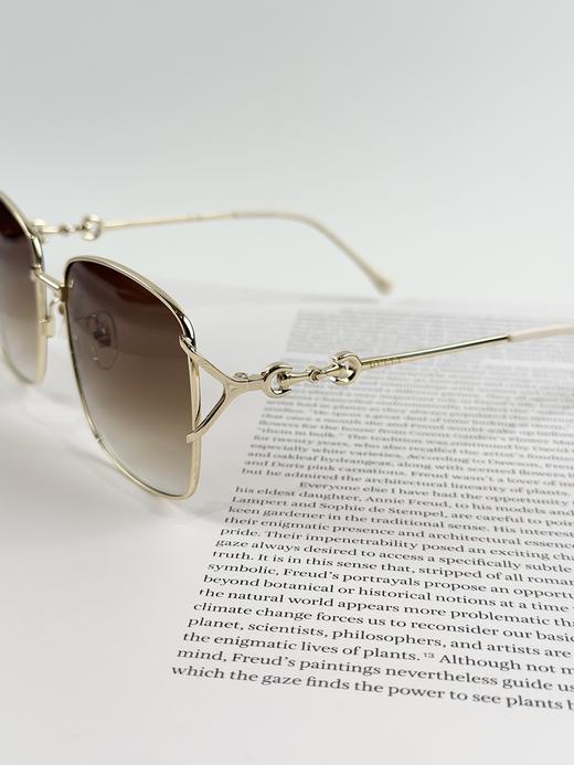 QT68-古驰 马衔扣时尚太阳镜 金属 方形 太阳眼镜 男女同款情侣款（QT*JH）夏季专享 商品图9