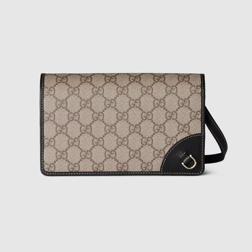 GUCCI 古驰 女士 GG Monogram帆布GG徽章单肩包 混色 820688 FAD6L 9741 商品图0