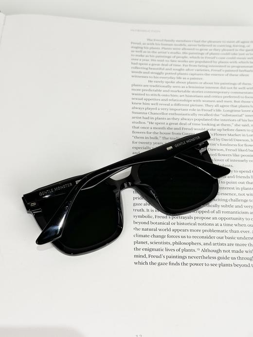 QT77-GM Lo Cell 01个性前卫 板材镜架 方形 太阳眼镜 男女同款情侣款（QT*JH）夏季专享 商品图6