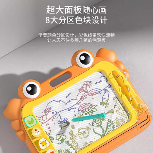 【儿童画板磁性画画板】玩具家用涂鸦板 宝宝写字板磁力彩色绘画架画桌  商品图1