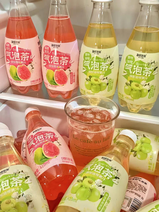 季节限定款❗第一口就沦陷❗【别样泡泡·果汁气泡茶】气泡绵密像跳跳糖！全网团购首发❗ 淘宝价💰59.9/6瓶 团购价💰29.9/6瓶~ 比快乐肥宅水还爽还解腻❗减脂途中快乐水❗  商品图8