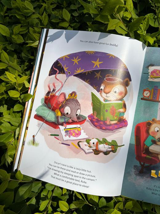 【Clavis】Ruby at  the Campsite 原版英文儿童绘本 商品图4