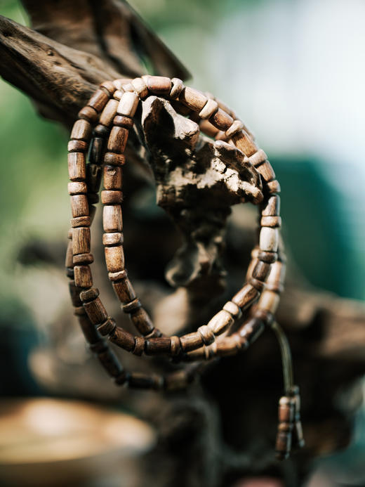 芽庄沉香桶珠多圈手串【器悟雅玩】 商品图0