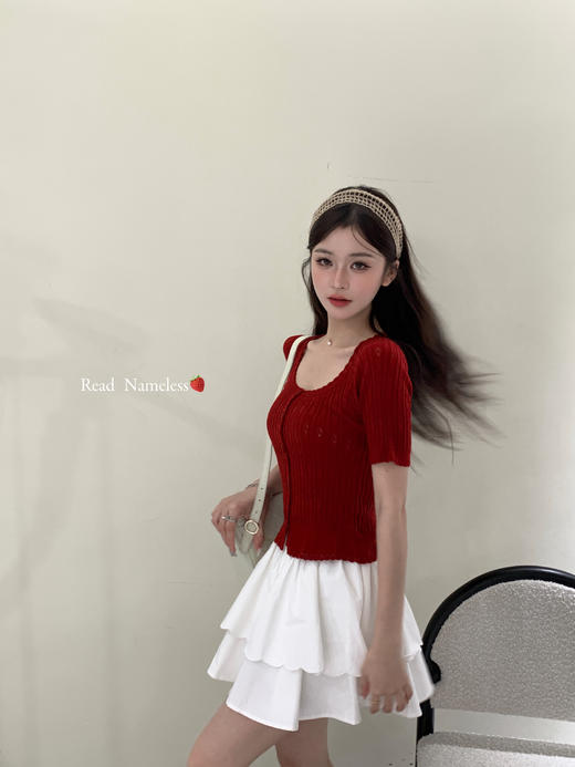 Read Nameless /车厘子红短袖 2025/7/31 商品图11