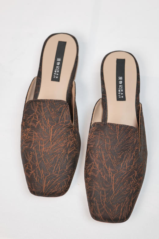 漫物记香云纱平头平底鞋 商品图0