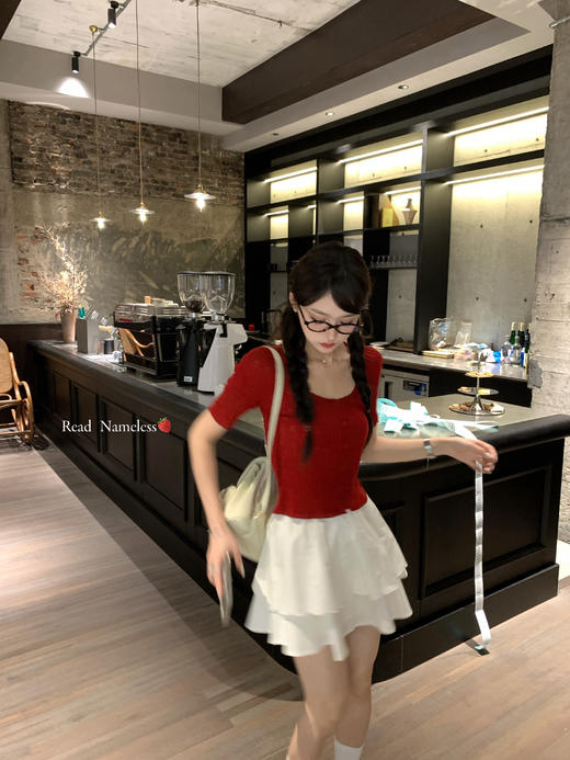 Read Nameless /车厘子红短袖 2025/7/31 商品图8