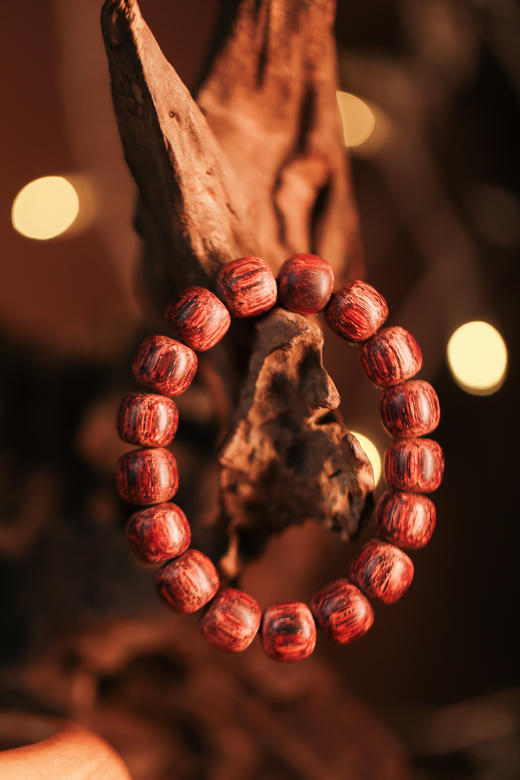 降真手串满油单圈老型珠1.2 送料【器悟雅玩】 商品图1