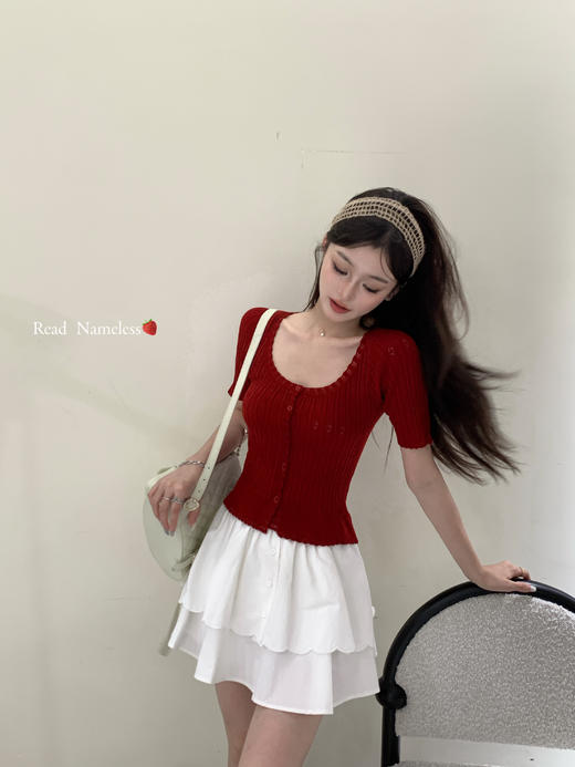 Read Nameless /车厘子红短袖 2025/7/31 商品图6
