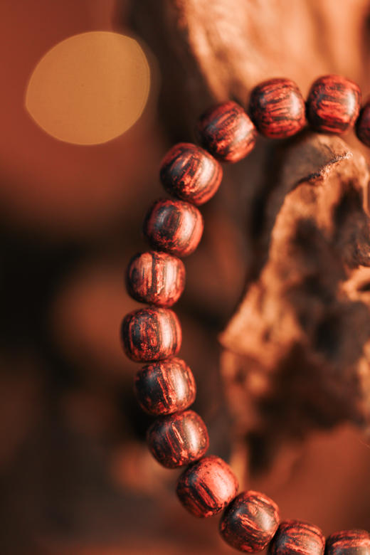 降真手串满油单圈老型珠1.2 送料【器悟雅玩】 商品图0