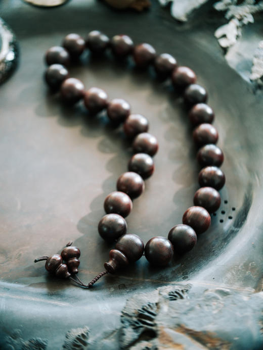 【孤品】紫檀手持念珠 【器悟雅玩】 商品图1