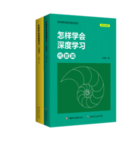 怎样学会深度学习（代数篇+几何篇）随书赠送高考题改编题两册