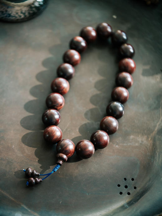 【孤品】紫檀手持念珠 【器悟雅玩】 商品图0