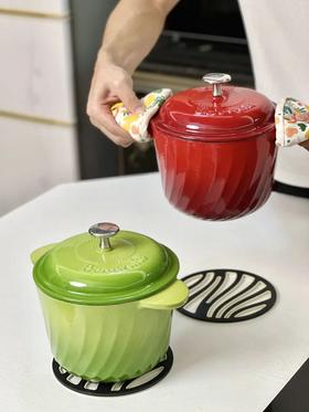 博朗菲Borownfie 18cm饭釜珐琅锅 | 德国老品牌，导热快，原汁原味，又快又香