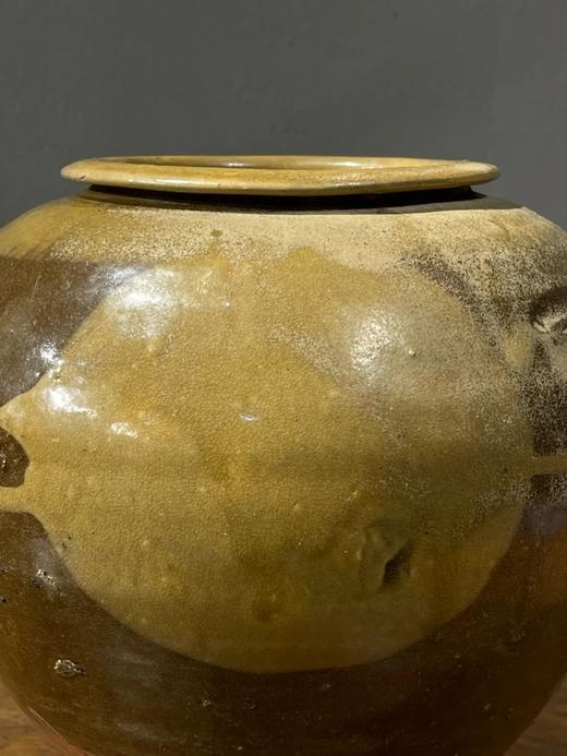 泼彩褐釉万年罐，顺丰包邮 商品图13