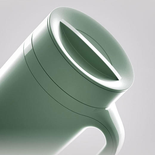 商务保温不倒杯-翠微绿 商品图2