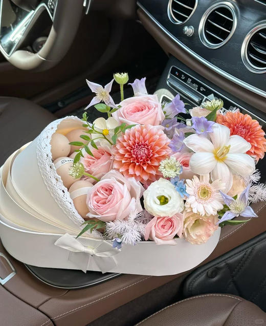 【新款热卖】法式婴儿摇篮水果花篮（4色可选） 商品图5