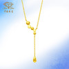 「追光」5G黄金星光套链 足金项链锁骨链情人节礼物 商品缩略图1