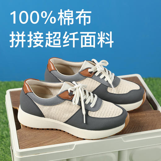 【山姆同款】Pansy盼喜飞织一脚蹬休闲男鞋透气男鞋HDN1106 商品图2