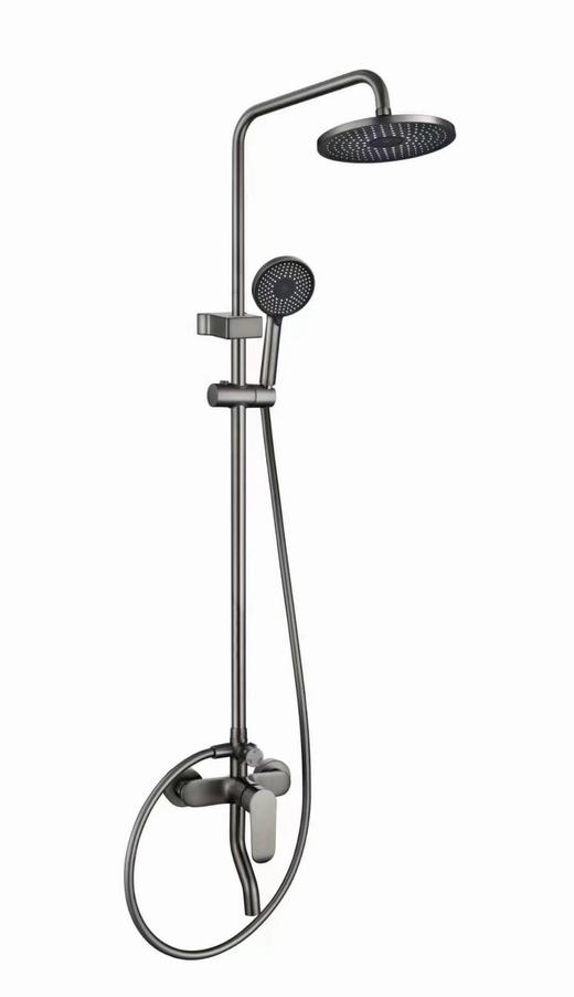 5304全铜三档花洒 水镀枪灰 商品图2