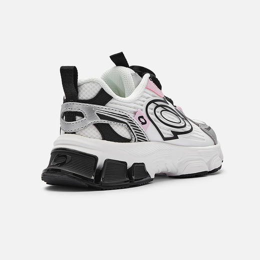 巴拉巴拉童鞋女童运动鞋秋季鞋子透气网面跑步鞋复古旋转扣老爹鞋 商品图3