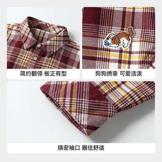 【实体店同款】男童翻领长袖上衣秋季新款安奈儿童装XB531158 商品图4