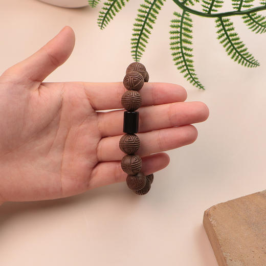 肾：负氧离子寿字珠14mm 商品图2