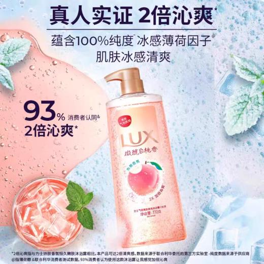 力士气泡爽肤香氛沐浴露-微醺白桃 商品图1