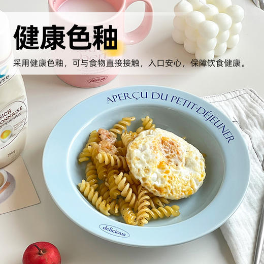 多彩时尚加深陶瓷餐盘 商品图2