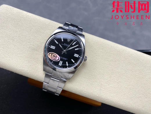 劳力士EWE蚝式恒动型41mm系列 黑色盘 3230机 板带 男士腕表 商品图4