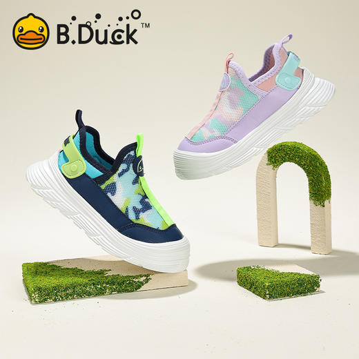 B.Duck小黄鸭童鞋春秋常规运动26-33 B1686983 商品图0