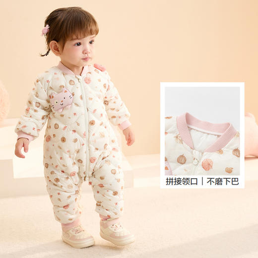 巴拉巴拉儿童羽绒连体衣宝宝男女童童装保暖造型萌趣可爱时尚洋气 商品图3