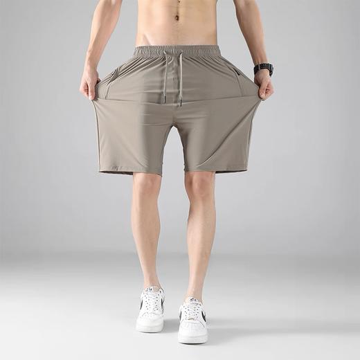 2件立减39元！「-8℃冰丝休闲短裤」空气裸感面料 拉链口袋 商品图5