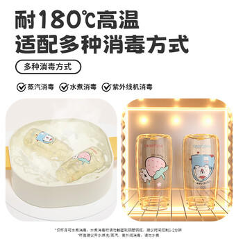 富光PPSU水杯壶儿童塑料杯幼儿园上学生孕产妇新款吸管杯子女夏540ml /厨具 /水具 /塑料杯 商品图2
