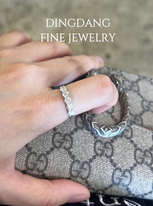 1ct  18k 钻石戒指 商品图1