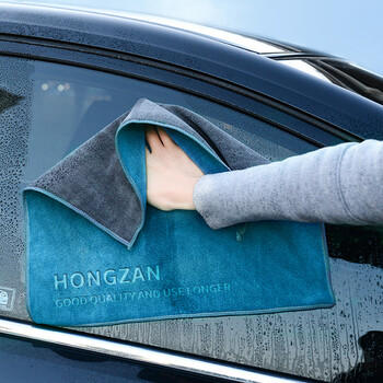 车小卫洗车毛巾擦车专用毛巾擦车无痕抹布不掉毛吸水无痕3条装 商品图8