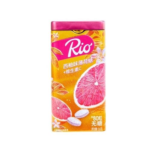 Rio（西柚味）无糖薄荷糖36g立盒装 商品图0