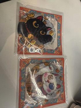 泡面猫丨马口铁徽章